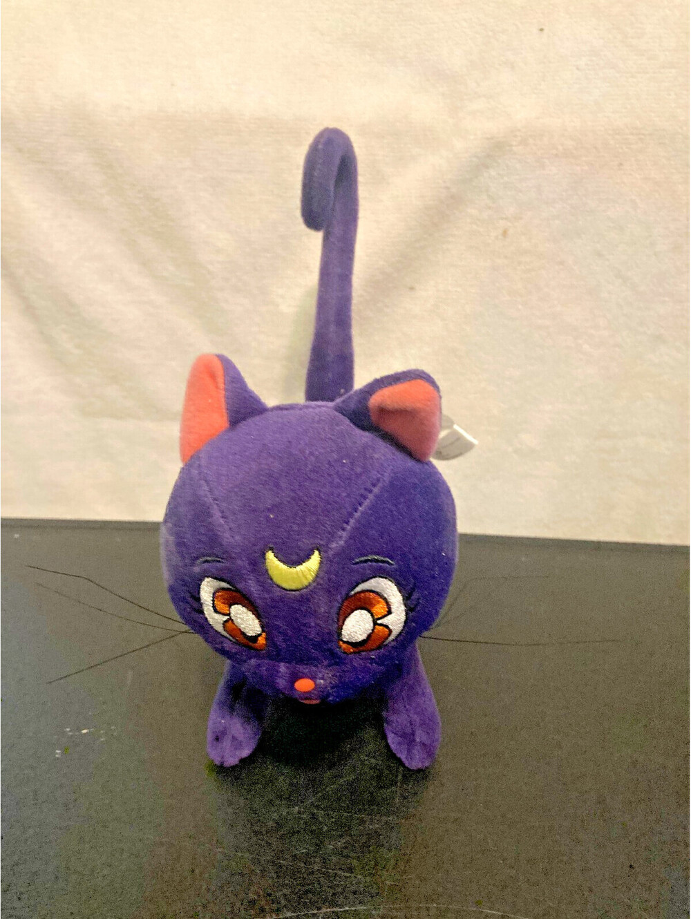 Sailor Moon Plush Cat Kitten Doll Luna Purple Great Eastern Stuffed Animal